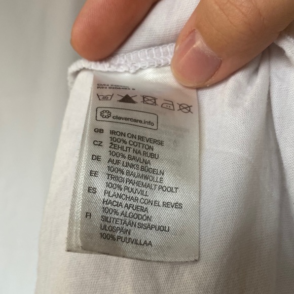 XL American flag white T-shirt from H&M - Picture 10 of 10